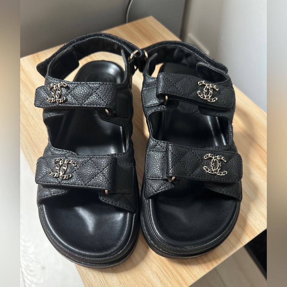 CC Leather Dad Sandals